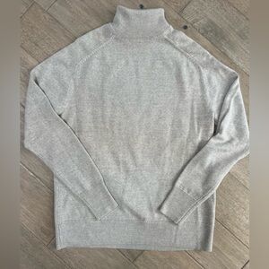 ARITZIA Wilfred Light Gray Knit Turtleneck